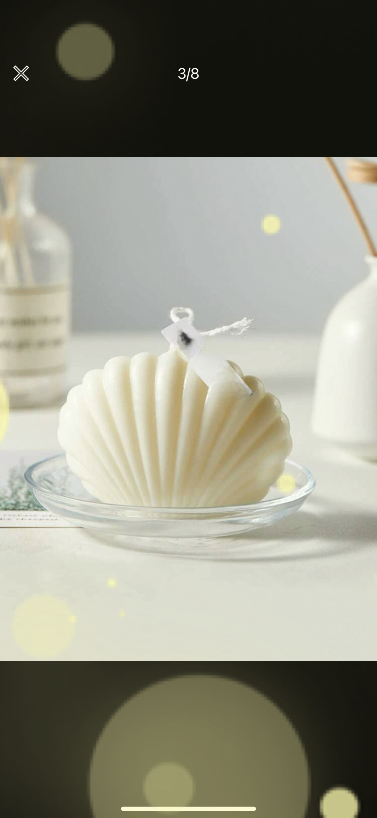 Seashell Candel